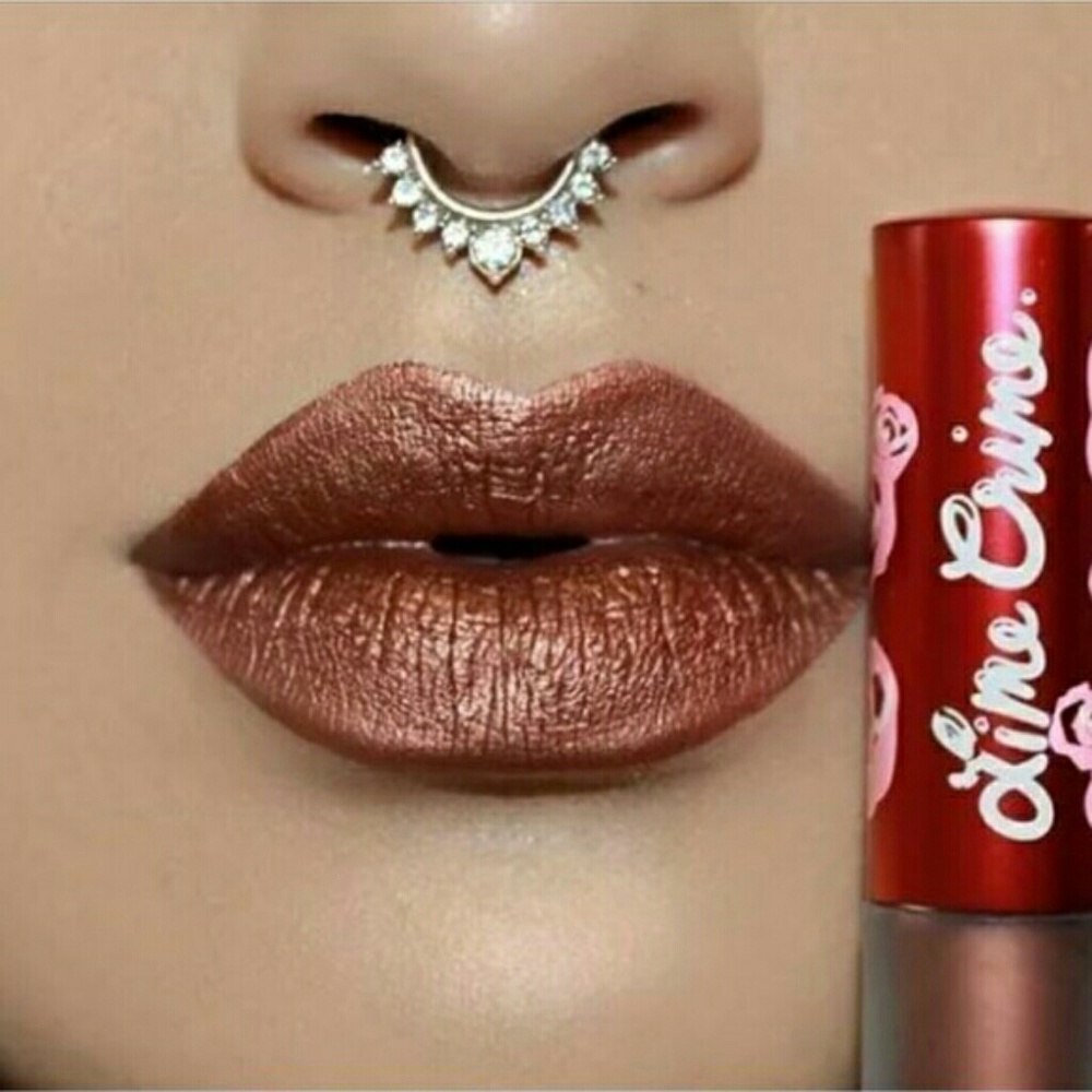 Lime Crime Lana Liquid Velvetines Lipstick Bronze